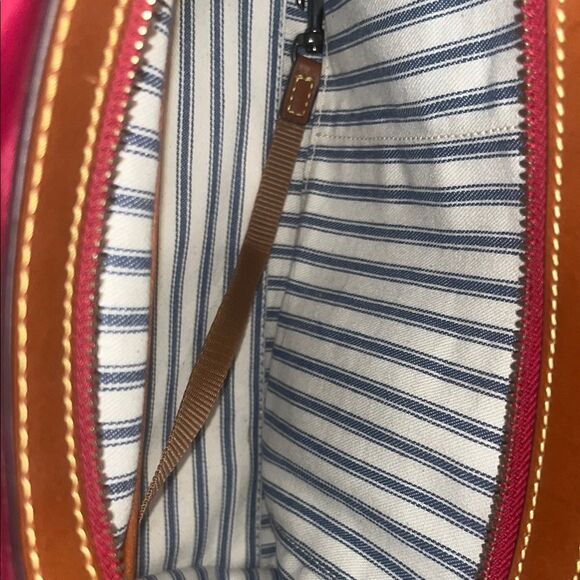 Dooney & Bourke Elegant Pink and Tan Women's Bag - Picture 5 of 7